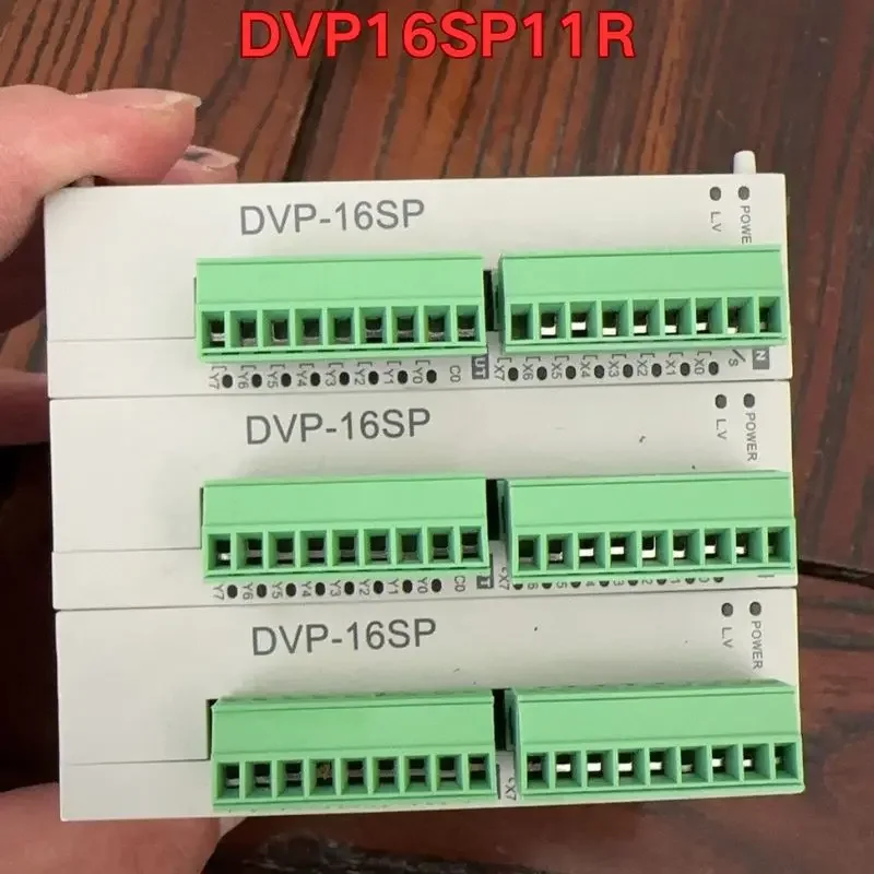 Second-hand PLC module DVP16SP11R function test is normal