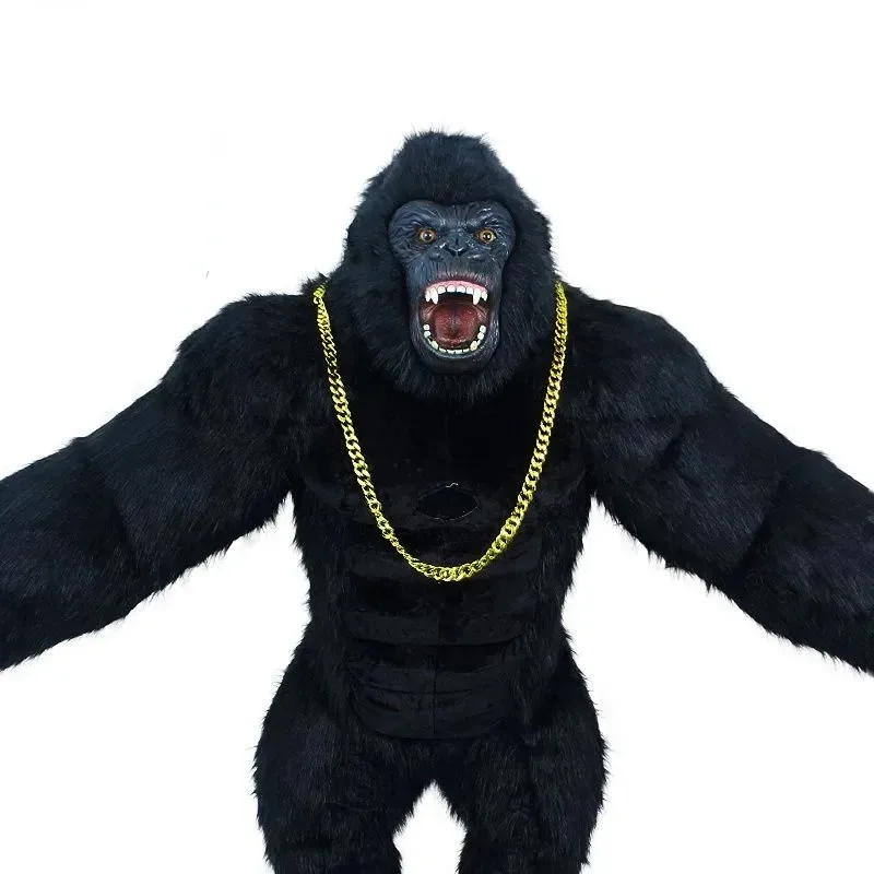 

DY2025ChristmasInflatable 2.6M King Kong Gorilla Mascot Role Playing Costume Polar Bear Party Advertising Plush Cartoon Doll Cos