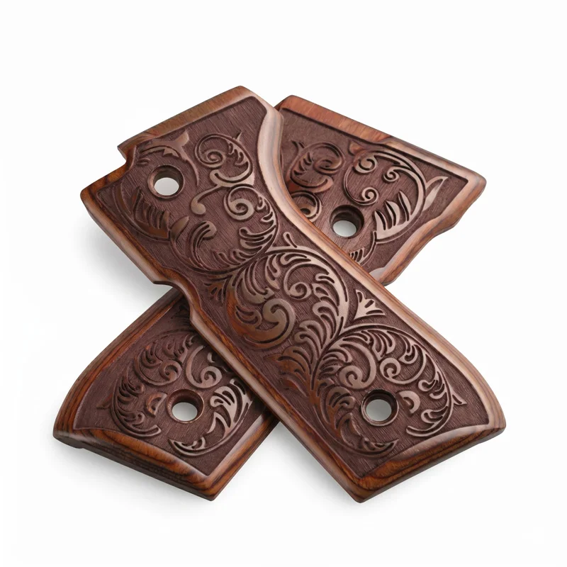 92 Grips New Style Grips Wooden with Flower Drawing Fit Perfect