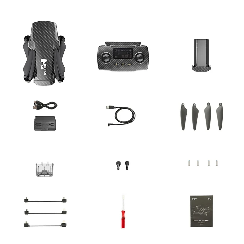 Newest Hubsan Zino Mini Pro Refined With 3-Axis Gimbal 3-Way Obstacle Avoidance 15KM FPV Range 40Mins Flight RC Drone Quadcopter