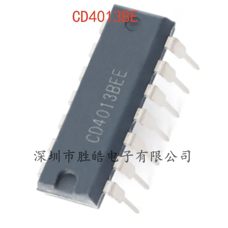

(10PCS) NEW CD4013BE CD4013 Dual Class D Flip-flop Chip Straight In PDIP-14 CD4013BE Integrated Circuit