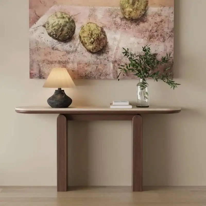 

Modern Luxury Console Table Midcentry Hallway Lobby Nordic Console Table Metal Marble Wohnzimmer Tisch Living Room Furniture