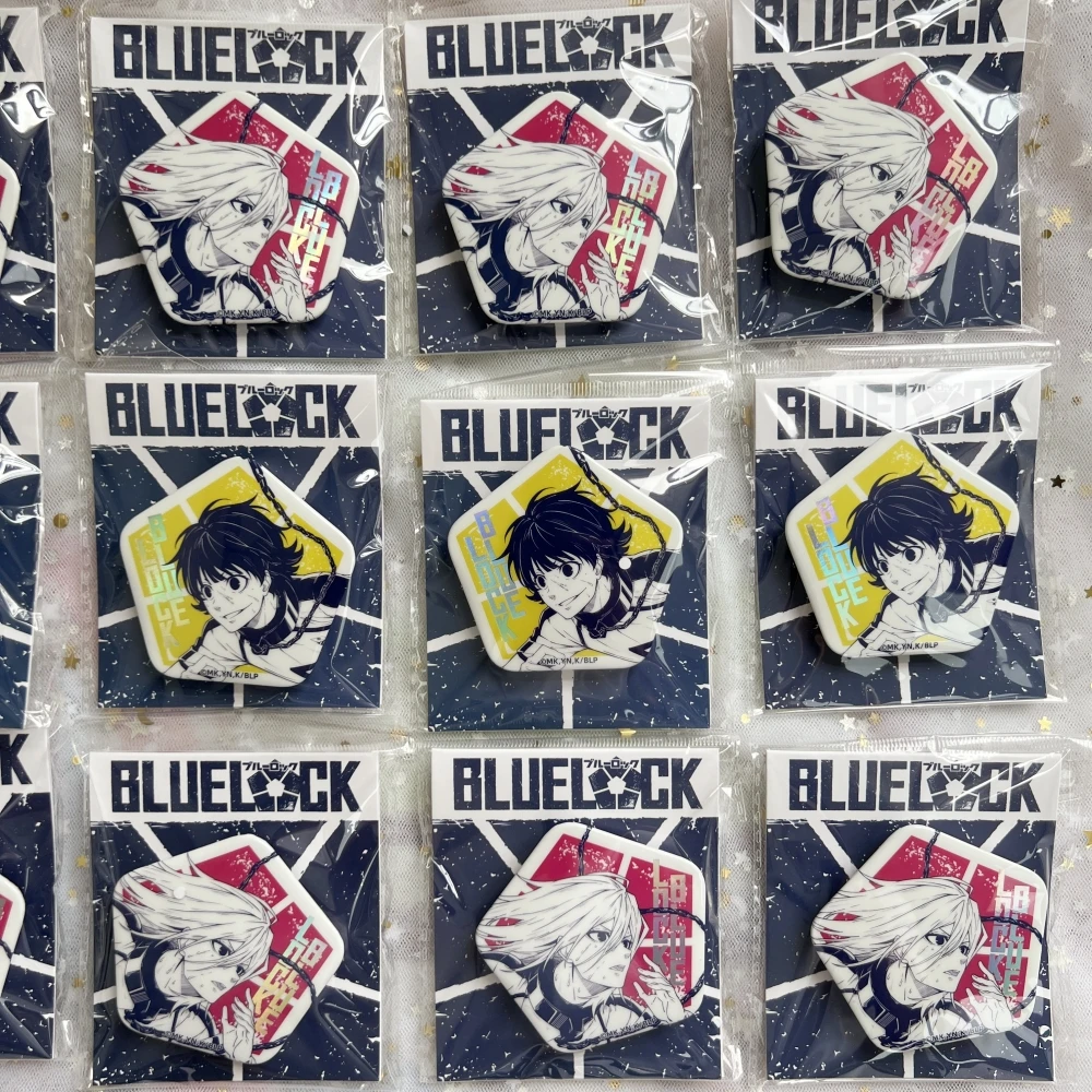 Chigiri Hyoma Bachira Meguru Cosplay, Emblema Flash duplo, Anime Blue Lock