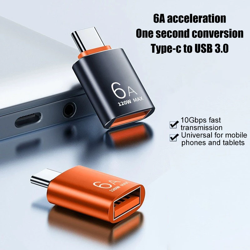 อะแดปเตอร์ข้อมูล OTG USB to Type C OTG ไฟล์ถ่ายโอนข้อมูลอย่างรวดเร็วภาพถ่าย USB โฮสต์อะแดปเตอร์การจัดการไฟล์อะแดปเตอร์โทรศัพท์มือถือ