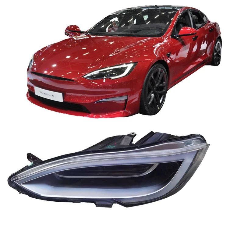 

Wholesale Price Suitable For Tesla Model S Car Front Led Headlights Auto Parts Car Light Assembly 1053572 1053575