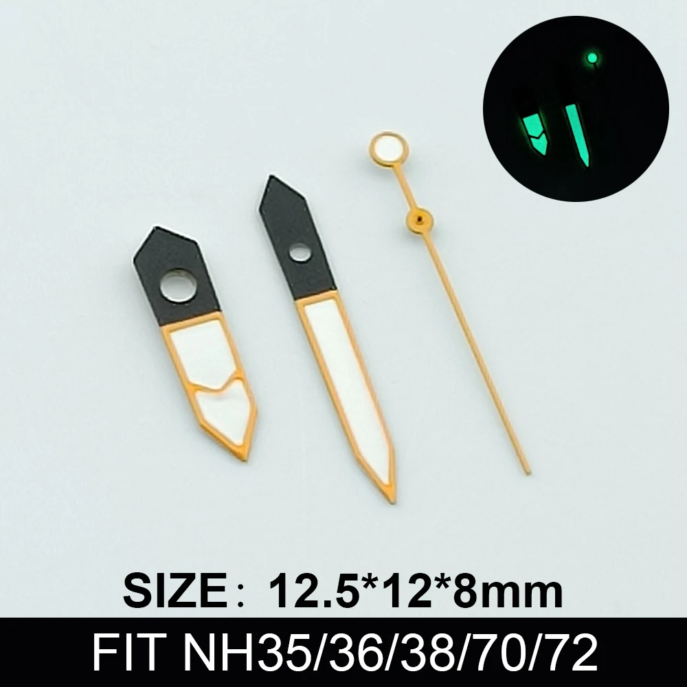 NH35 NH36 Green Luminous Watch Hands for Automatic Movement watch accessories Watch Parts For Wristwatches