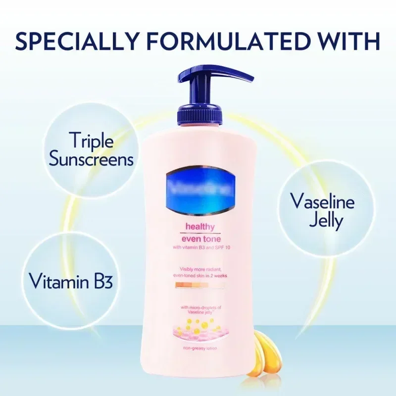 

400ML Vitamin B3 Vaseline Nicotinamide Body Lotion Skin Care Healthy White Body Brightening Cream Contains