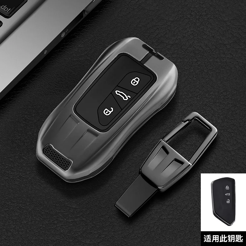 Car Key Case Holder Chain For VW Golf 8 MK8 For Skoda Octavia A8 Seat Cupra Formentor Leon MK4 Tarraco 2022 2021 Accessories