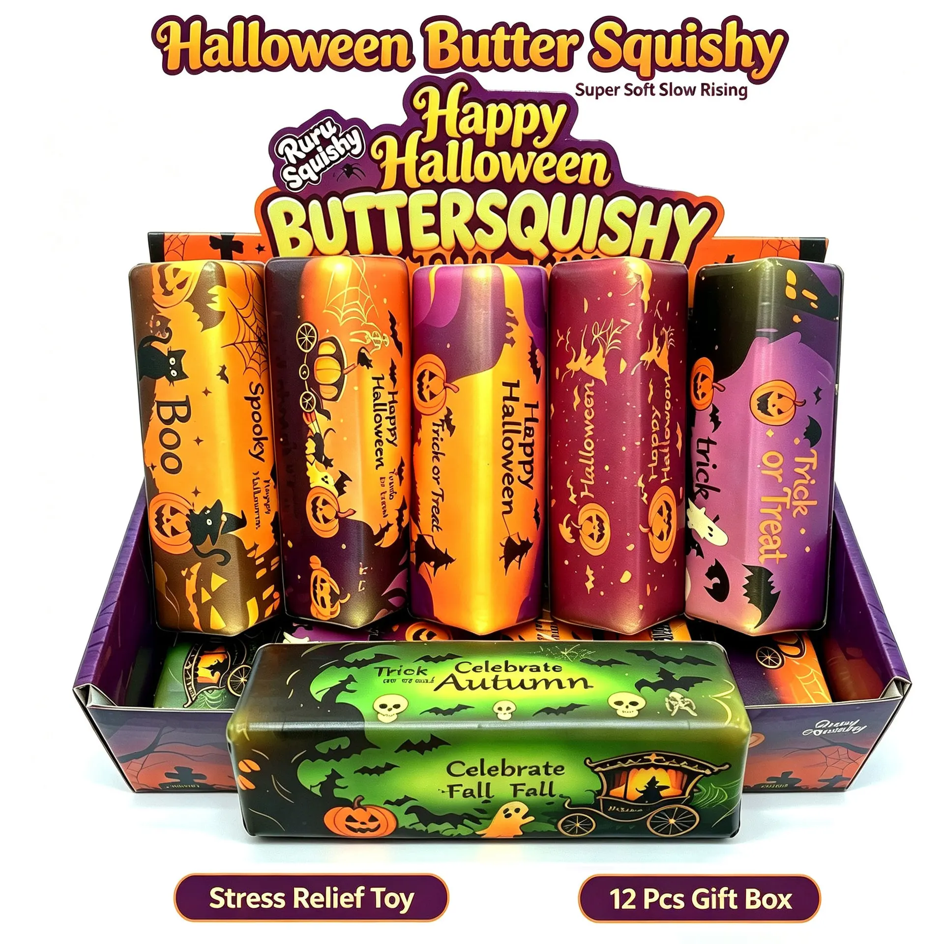 ของเล่นบีบสโลว์ไรส์รูปแท่งเนยร - Party Games For Adults And Kids บทวิจารณ์และราคา