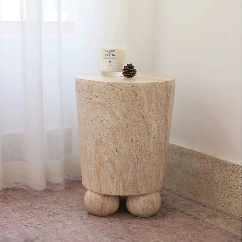 Magnesium Oxide Coffee Table,Minimalist Mini Tea Table,Living Room Side Table,Storage Desk,Home Decor Display Stand,Furniture
