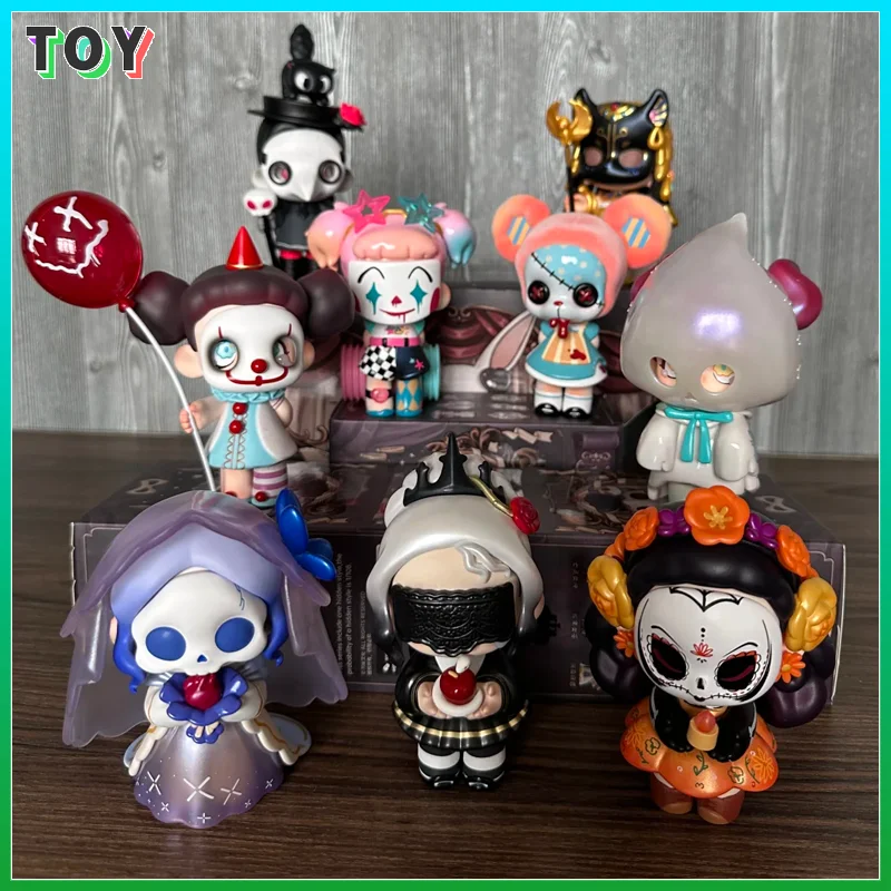 Modelo cultura kaasa não é um vilão série surpresa caixa cega feita à mão personagem dos desenhos animados estátua ornamentos de mesa menina brinquedo presente