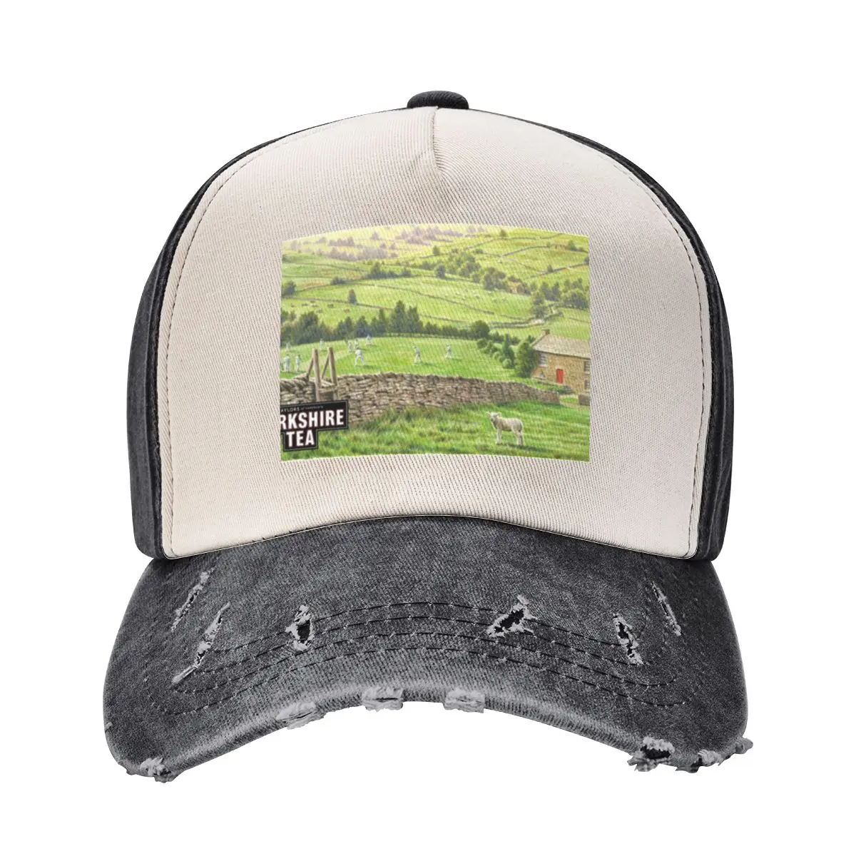 

Yorkshire Tea landscape with logo Baseball Cap fun hats Wild Ball Hat tea Hat Men's Caps Women's