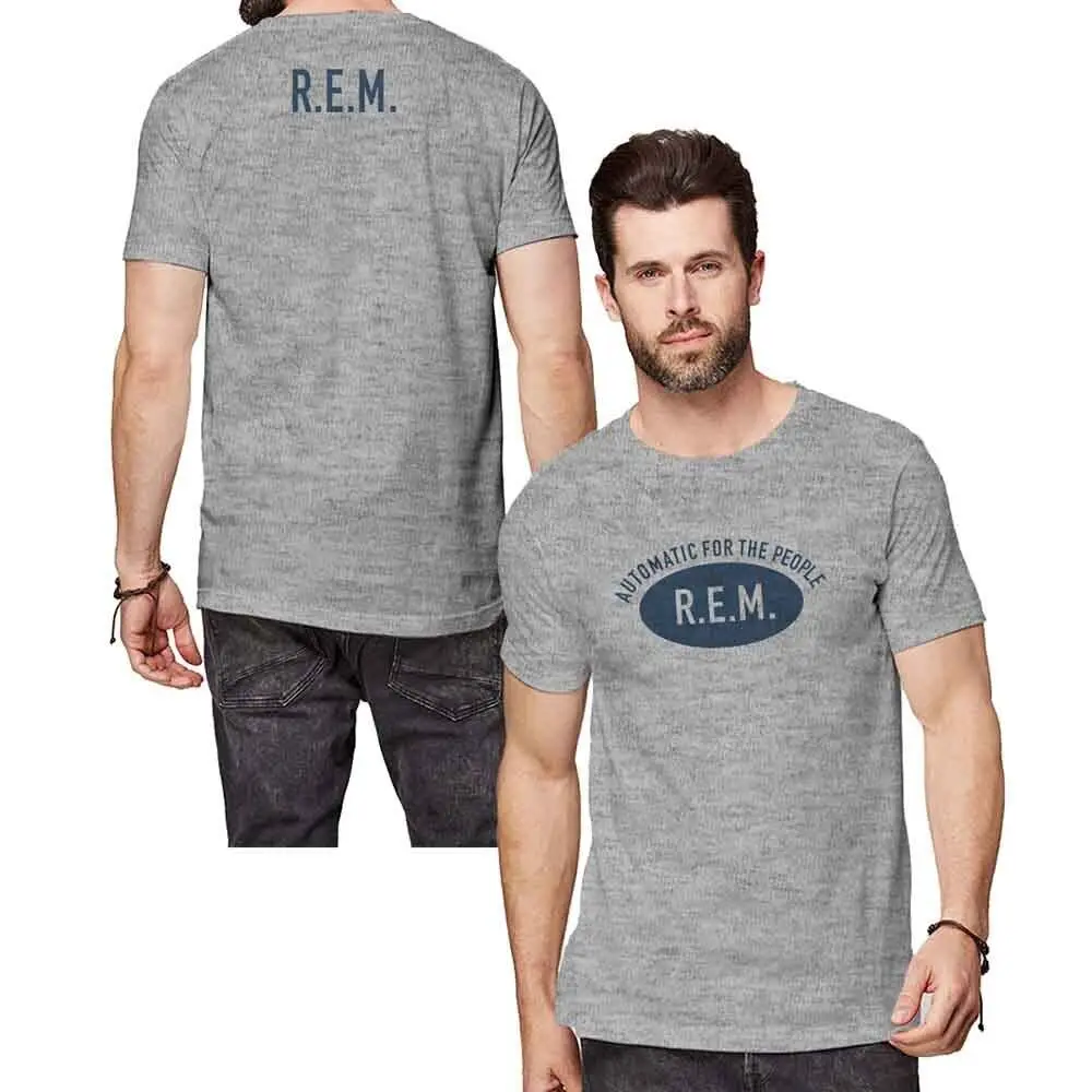 R E M Automatic Official T Shirt Mens