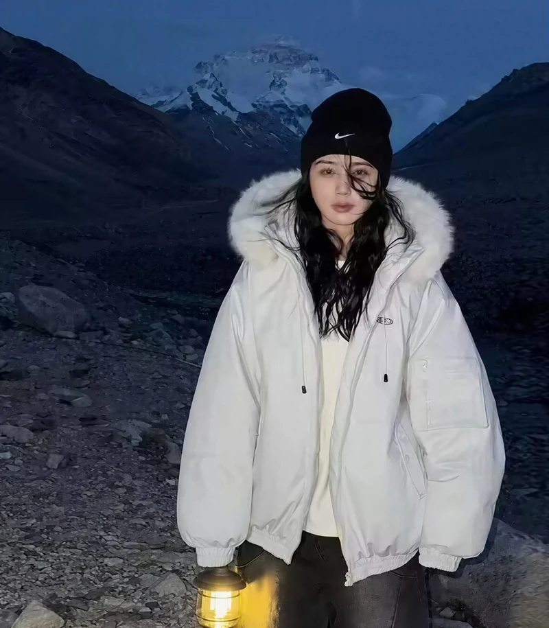 Parkas Damen Y2K Herbst Europäischer Stil Plaid Einreiher Flanell Schachbrettbänder Cinched Schnürung Tether Uniform Pendeln