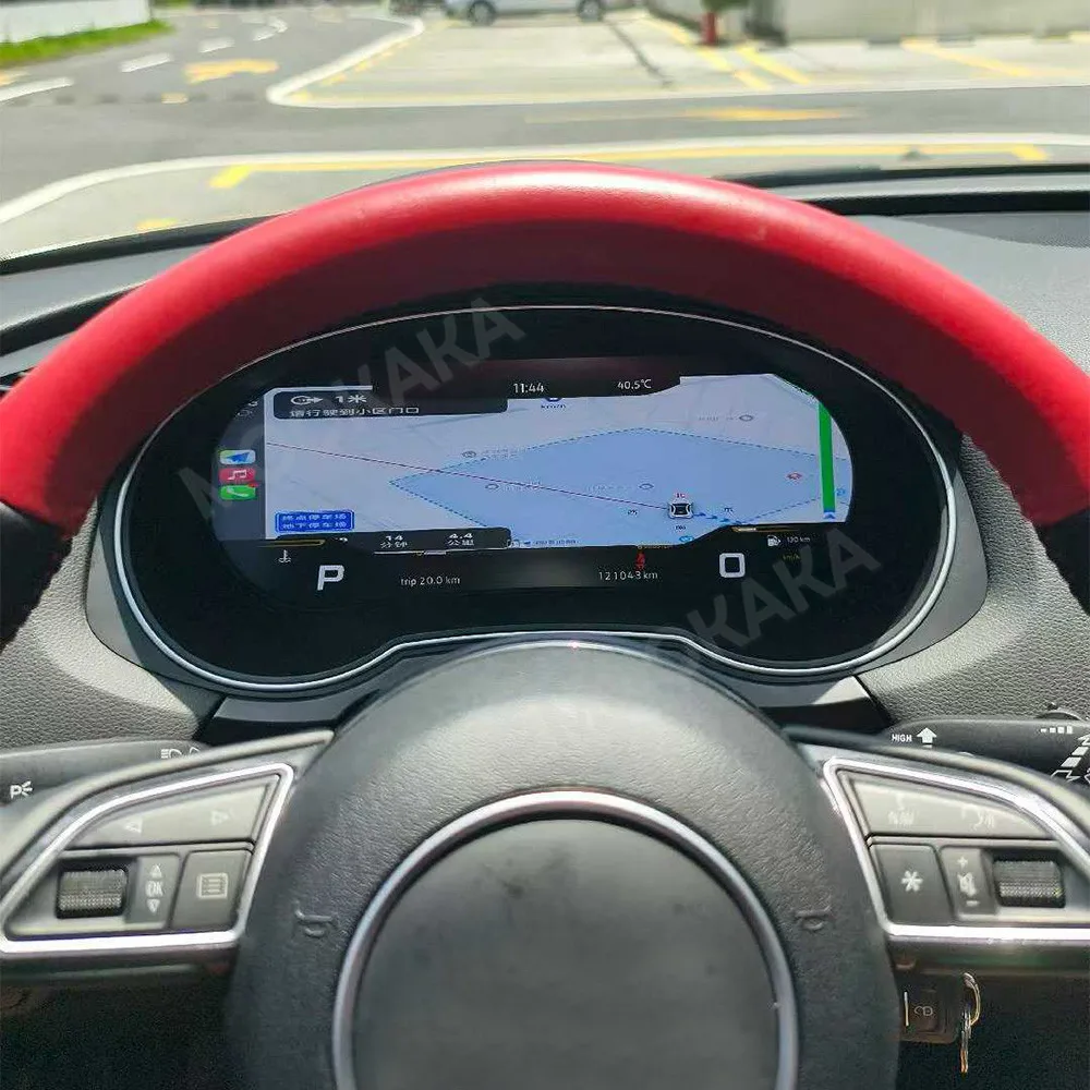 

Car Accessories For Audi Q3 2012-2018 12.3" Digital Cluster LCD Instrument Panel Virtual CockPit Carplay Speed Meter Dashboard