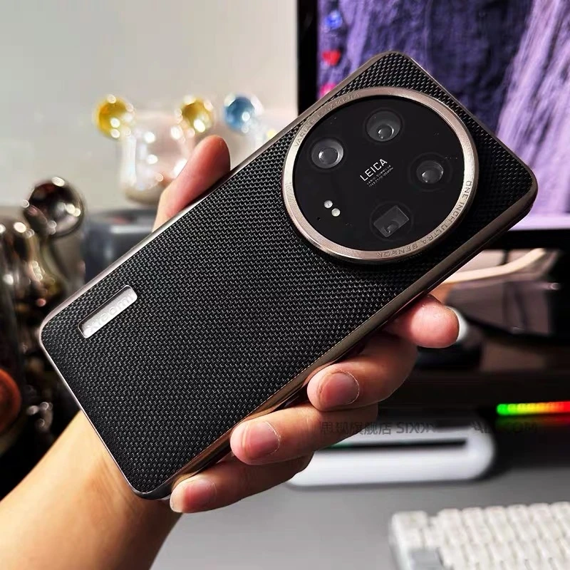 Case For Xiaomi 14 Ultra 13 12S 15Ultra 5G Nylon Woven Matte Leather Skin-friendly Cover For Mi 15 Ultra 14 13 12 Luxury Bumper