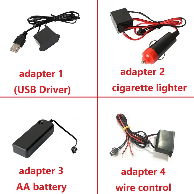 10/5/3M świecący podświetlany przewód neonowy kabel do święta, tańce imprezowych kostiumów do lampka USB baterii AA lampa sterowania głosem maska