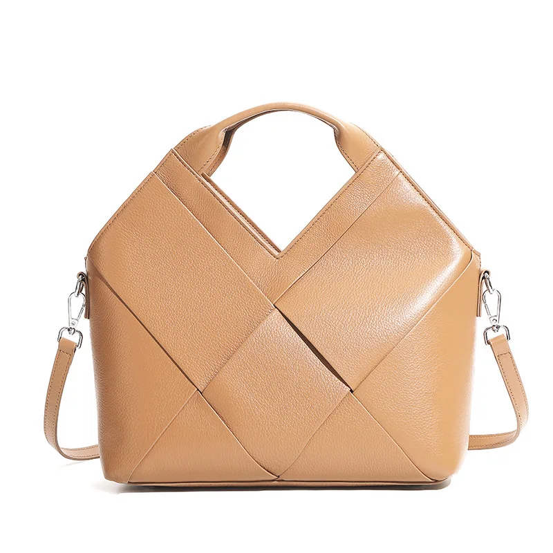Full Grain Leather Woven Mini for Women, 2026 New Luxury Crossbody Shoulder,  