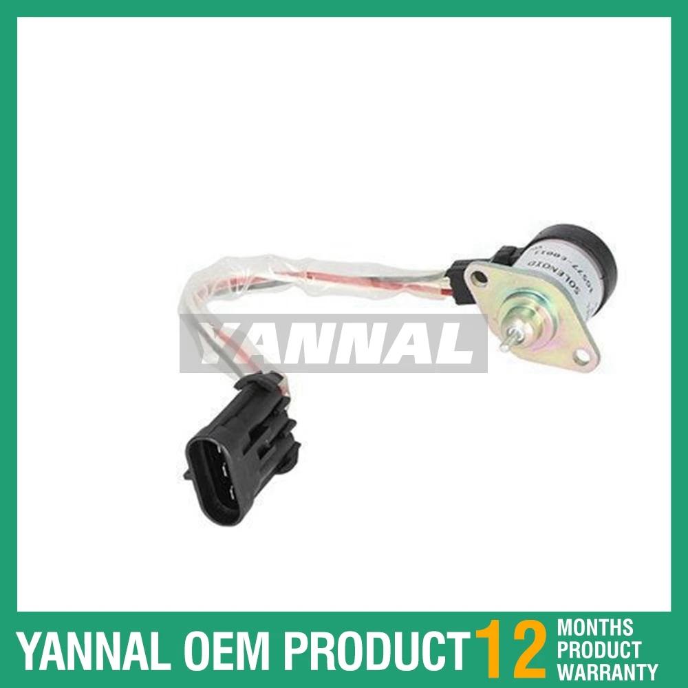 

1-year warranty 1G577-60011 Fuel Shut Down Solenoid For Bobcat S220 S250 S300 S330 Skid Steer