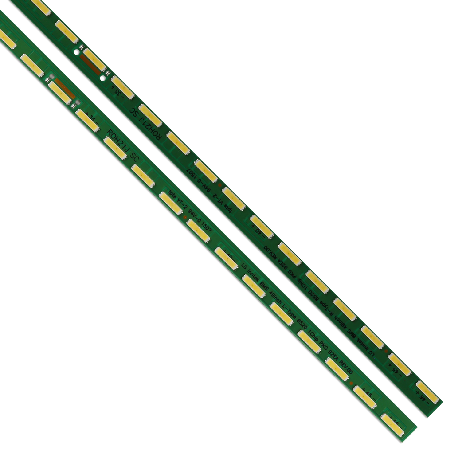 46LED แถบ LED สำหรับอินโนเทค บีเอ็มเอส 49 นิ้ว L R-Type 8520 1Chip PKG 92EA 49LX310C 49LF5420 G1GAN01-0791A G1GAN01-0792A MAK63267301