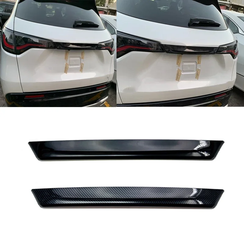 For Honda ZR-V ZR V ZRV 2022 2023 ABS Rear Trunk Lid Cover Protective Strips Tailgate rear Boot Anti-Scratch Strip  Accessories