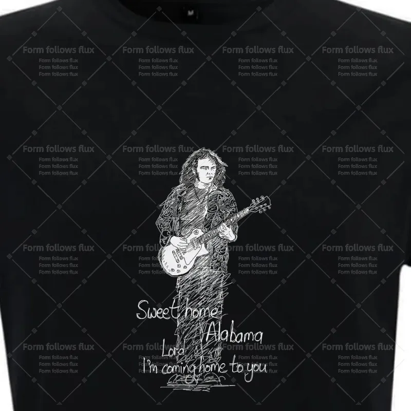 

2026 men T-Shirt Hoodie Gary Rossington – Lynyrd Skynyrd Rock The Guitarists Hand Drawn Comic style Unisex S-6XL Plus Size Frien