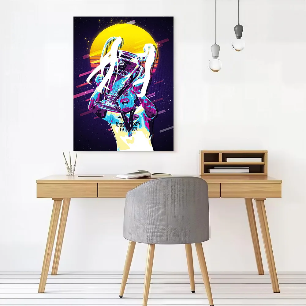 Toni Kroos Canvas Poster Customizable Pictures Wall Art Canvas Painting for Living Room Decorations Wand Deko Walls Decoration