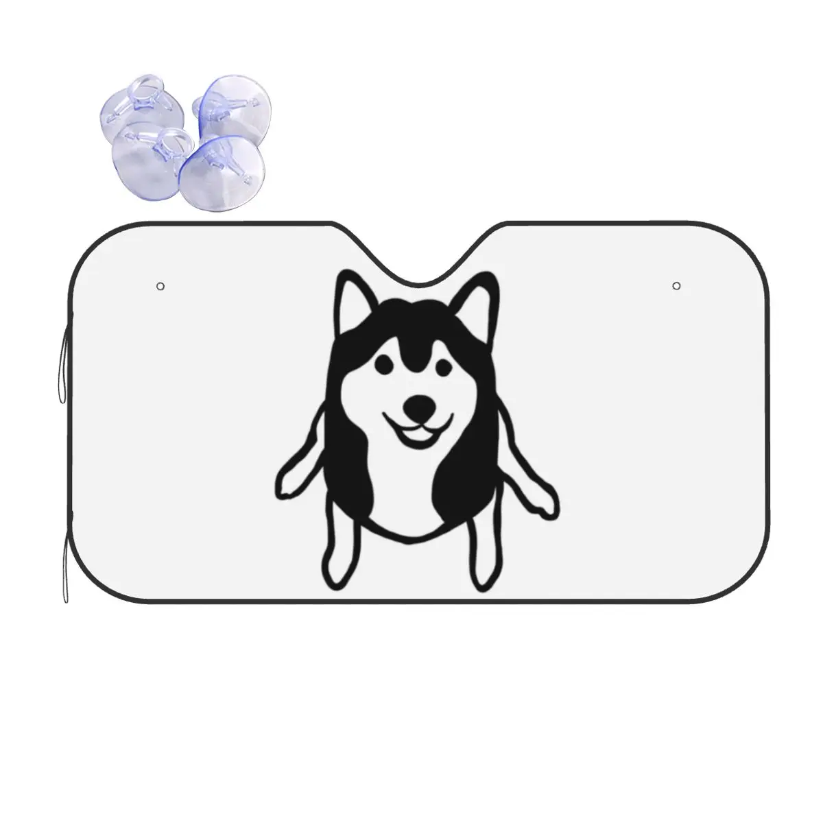 

Солнцезащитный козырек Shiba Inu, лобовое стекло автомобиля, переднее лобовое стекло, солнцезащитный козырек, аксессуары, чехлы