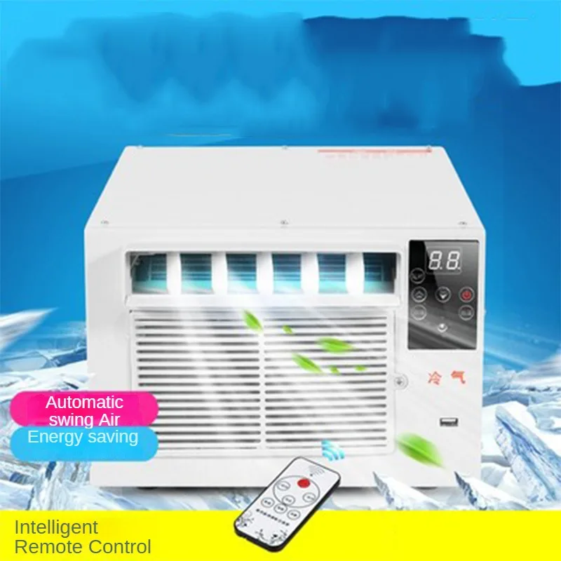 Desktop Airconditioner Huishoudelijke Luchtkoeler Mini Airconditioning Met Afstandsbediening Led Bedieningspaneel 12-Uur Timer