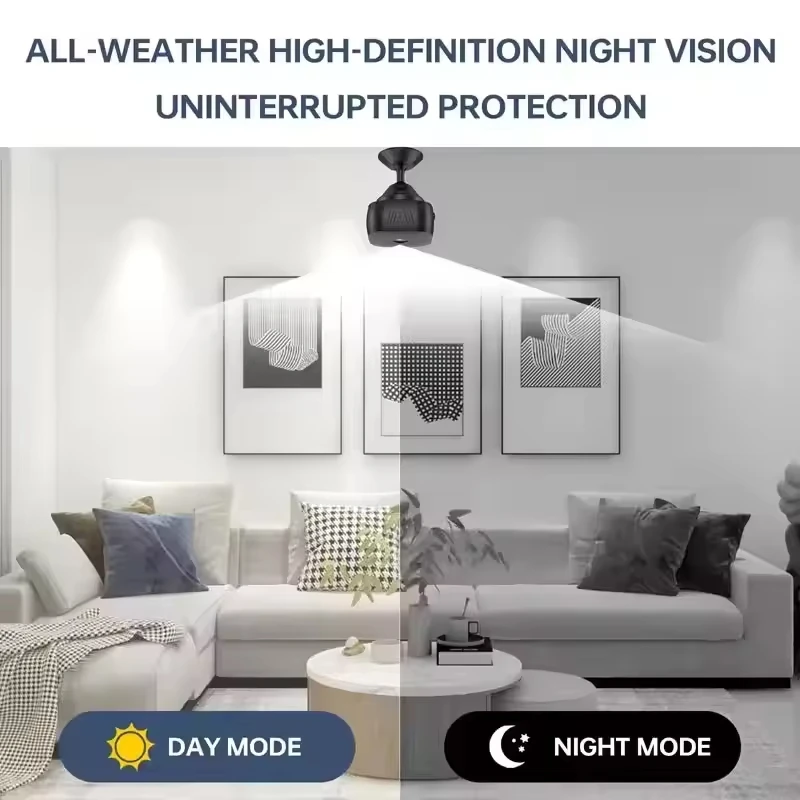 1080P Mini WiFi Camera Indoor Security Magnetic Wireless Cam Surveillance Camera Human Detect Camera Baby Monitor Smart Home