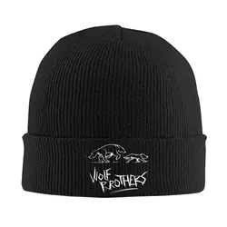 Wolf Brothers Pack Life is Strange 2 Knit Hat Beanies Autumn Winter Hats Warm Acrylic Hip-hop Video Games Cap for Men Women Gift