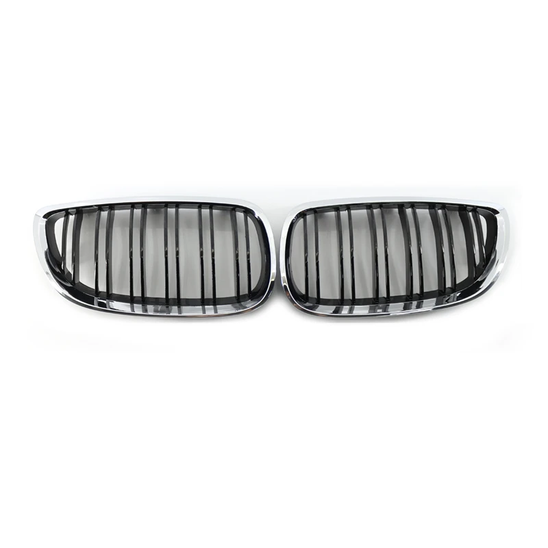 Gloss Black Car Front Kidney Grille Grill for BMW E92 E93 M3 328i 335i Coupe Pre-Facelift 2006-2011 51137157275 51137157276