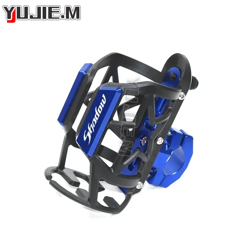 لهوندا الظل VT 400 600 750 1100 VT600 VT1300 دراجة نارية الملحقات CNC المشروبات زجاجة ماء شرب كأس حامل #5