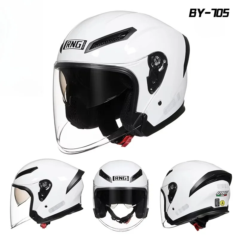 Hot DOT Approved  Motorcycle Helmet Men Women Motocross Helmet Dual Visor Protect ABS Shall Lightweight Comfortable Moto Cycling