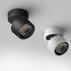 No open hole open mounting spot light folding light led background wall downlight sky lantern Porch corridor no main light