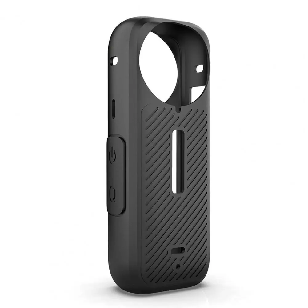 부드러운 실리콘 카메라 커버, 내구성 있는 카메라 보호대 슬리브 커버, Insta360 X4 긁힘 방지 충격 방지, 궁극의 충격 방지