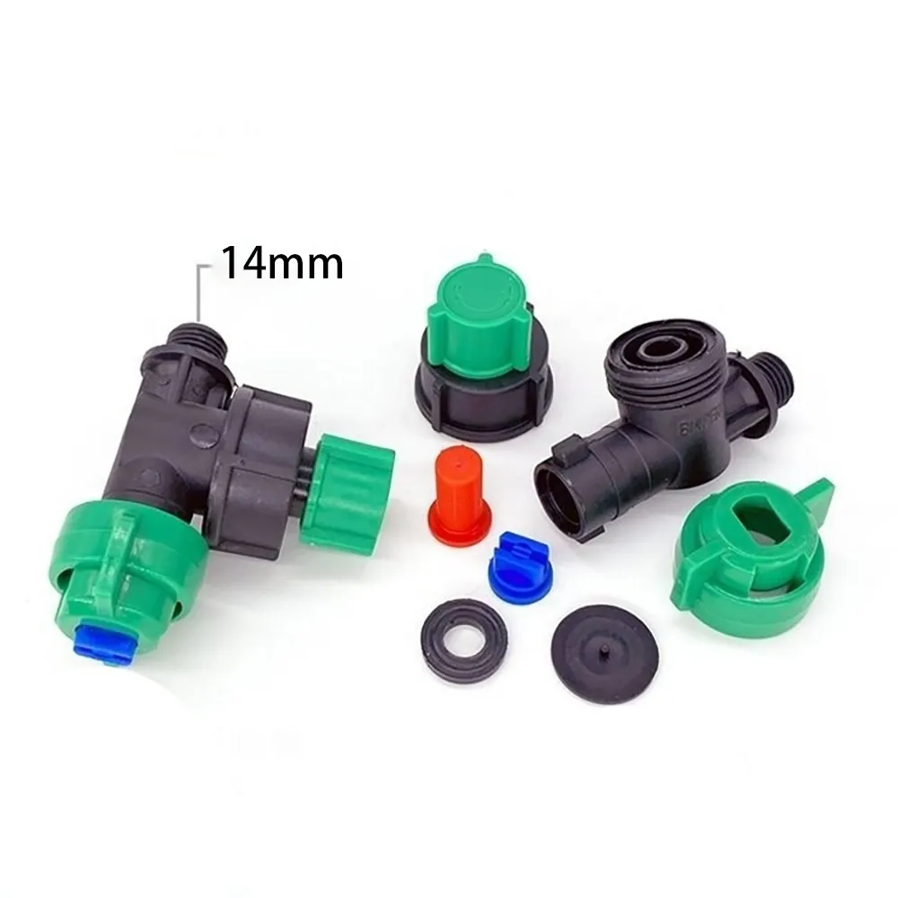 5pcs Spray Tube Fittings Pipe Clamp, Prevent Dripping Garden Watering, Agricultural Sprayer Nozzle Tool Plant Protection Machine view 2