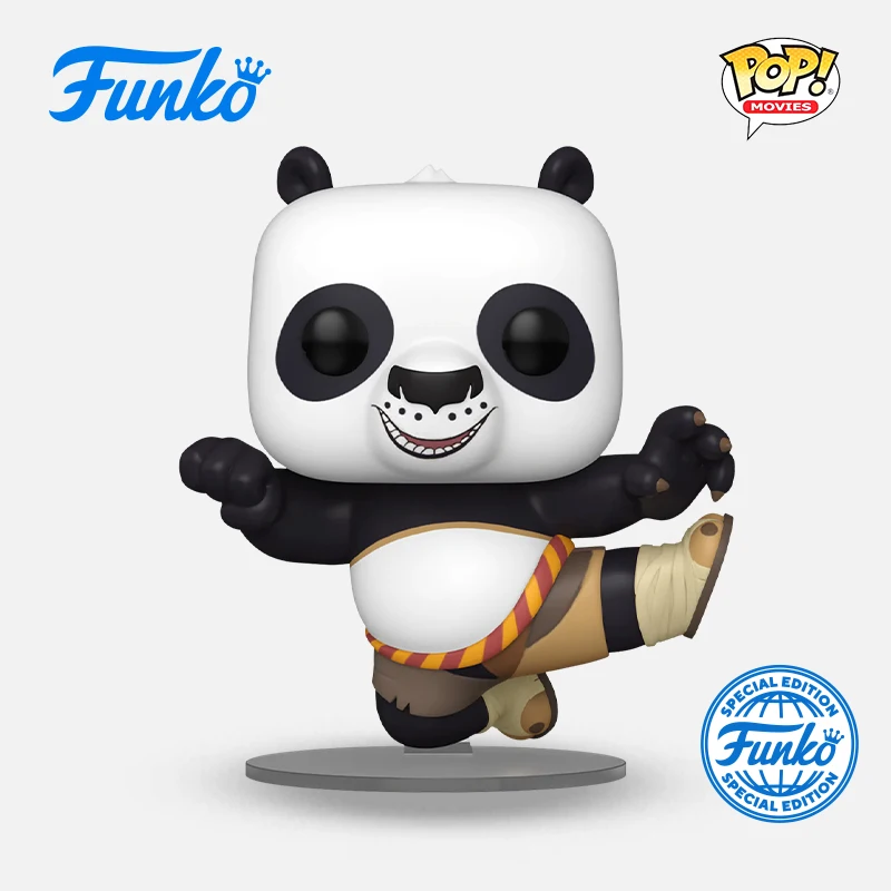 

Funko Pop Kung Fu Panda Movie Series Po Hand-Held Dreamworks 30th Anniversary Collection Decorated Around The Doll Toys Gift