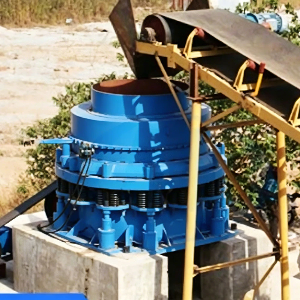 Professional Multi Cylinder Hydraulic Cone Crusher Engine High Productivity Max.850t/h Capacity For Rock Iron Ore Gold Mine