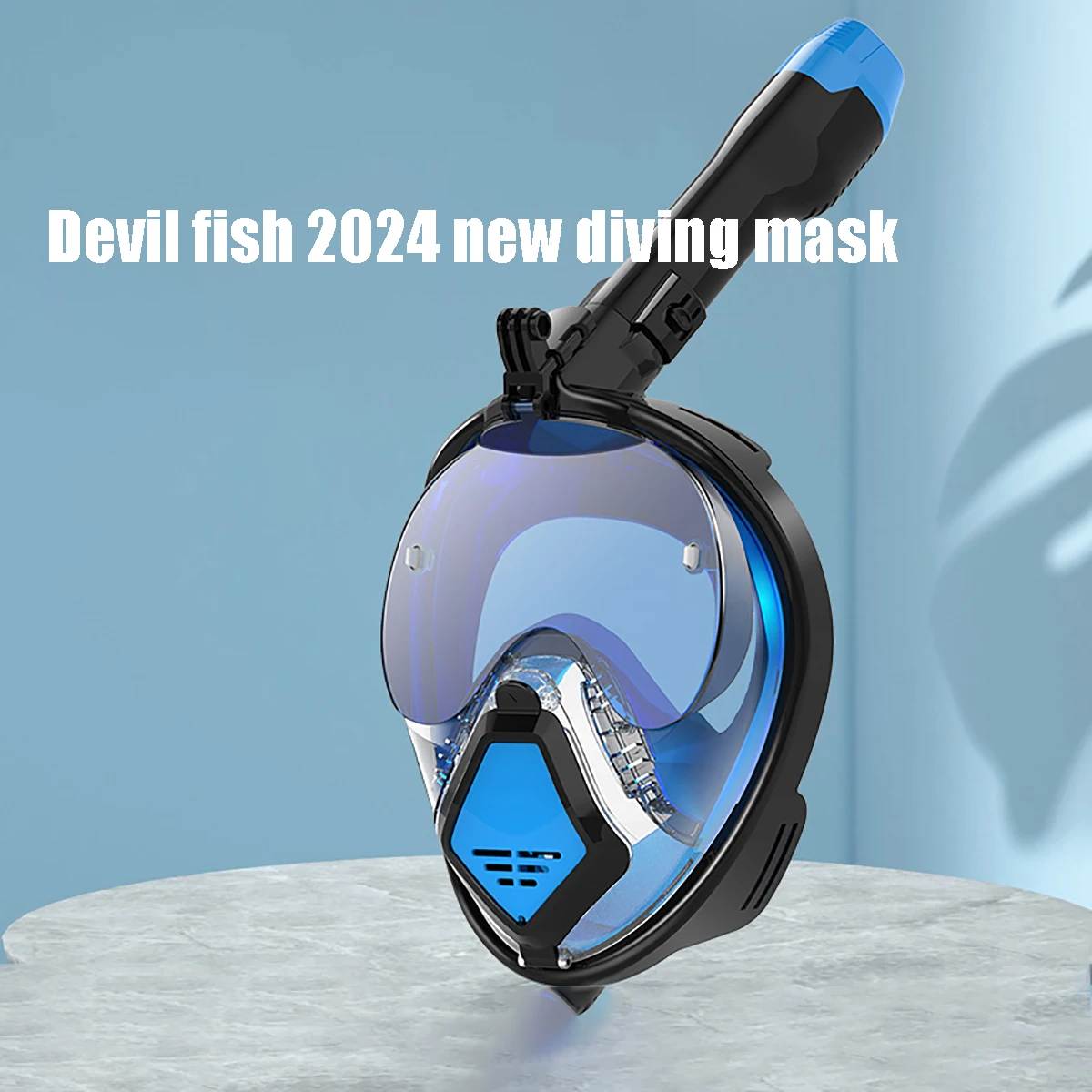 10 Generation diving mask Underwater Snorkeling Full Face Swimming Mask Diving Respirator Masks Breathing for Kids Adult view 2