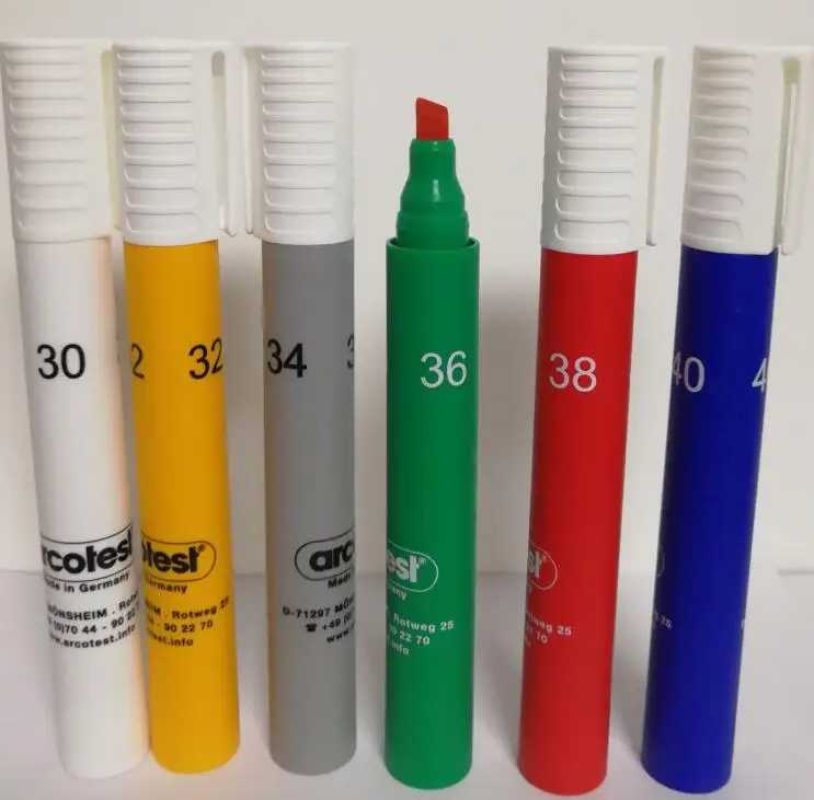 Corona Tensão Teste Pen Caneta Dyne Film Superfície Pen Alemanha Arcotest