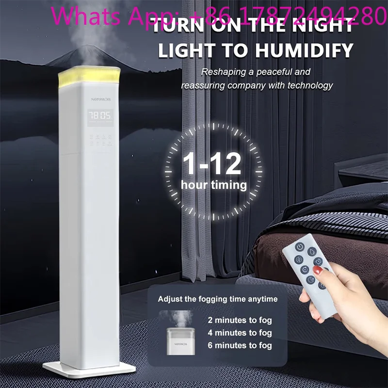 

New 13L Freestanding Smart Humidifier Dual-Mode Heating & Cooling 360° Nozzle Energy-Saving Design Living Room Mist Humidifier