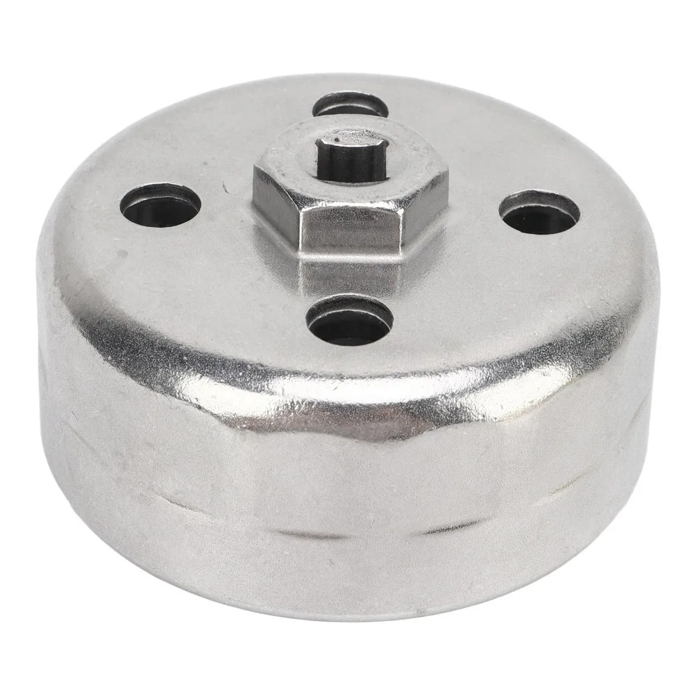 Professional Aluminium Oil Filter Wrench Rust-Proof Anti-Slip Oil Filter Universal 3/8 Inch Drive Cup Style Wrench Auto Shop