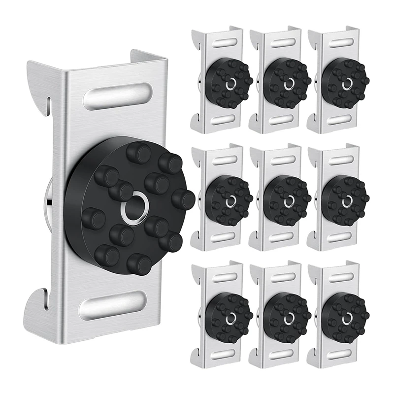 

10 Pack Soundproofing Mounting Clip Sound Isolation Clips For Recording Studio Acoustical Equipment For Wall Ceiling