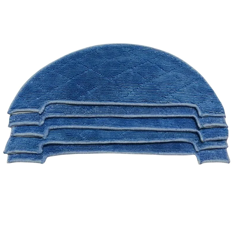 Bộ 5 Vệ Sinh Miếng Lót Vệ Sinh Lau Vải Cho ILife V8s V80 X800 ILife A9s X750 X787 X785 Robot Máy Hút Chân Không bụi Phần Phụ Kiện