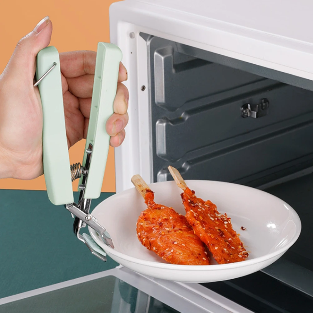 

AntiSlip BowlClip PickerPlate Clamp DishGripper FoodTongs AirFryer Household StainlessSteel KitchenHotDishes Gripper