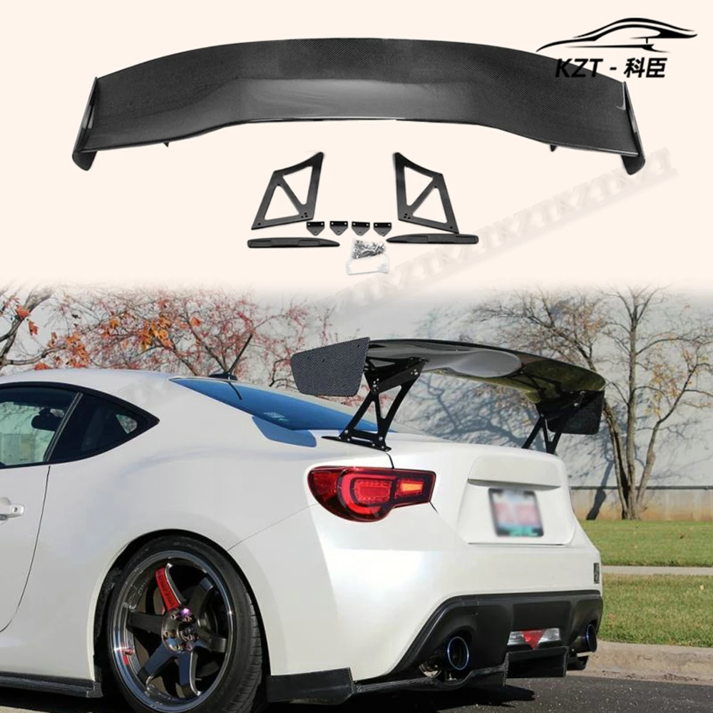 For Toyota GT86/BRZ VTX2 Style Rear GT Spoiler (Side Mount) 1600MM Carbon Fiber