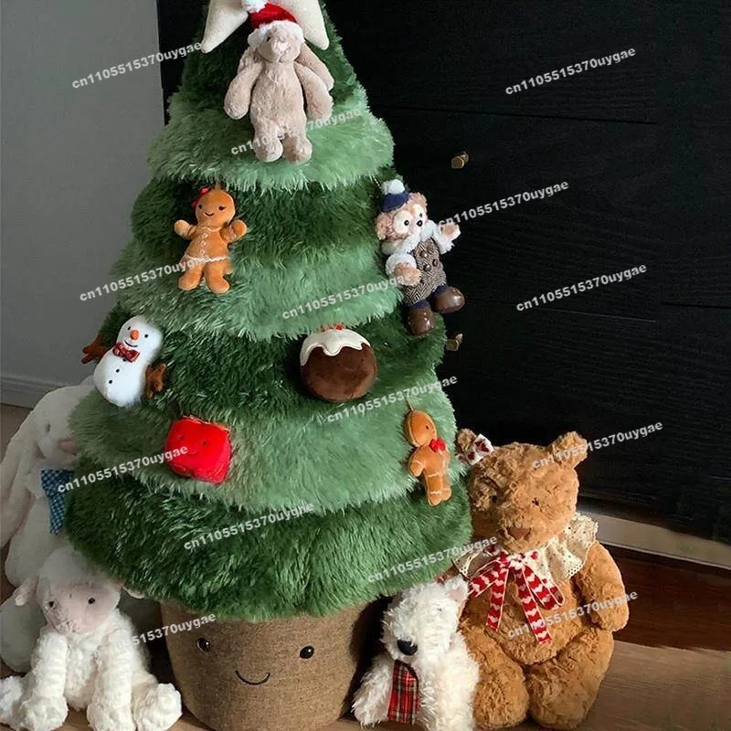 Living Room Ornament Christmas Doll Scene Arrangement Photo Props Children's Gifts