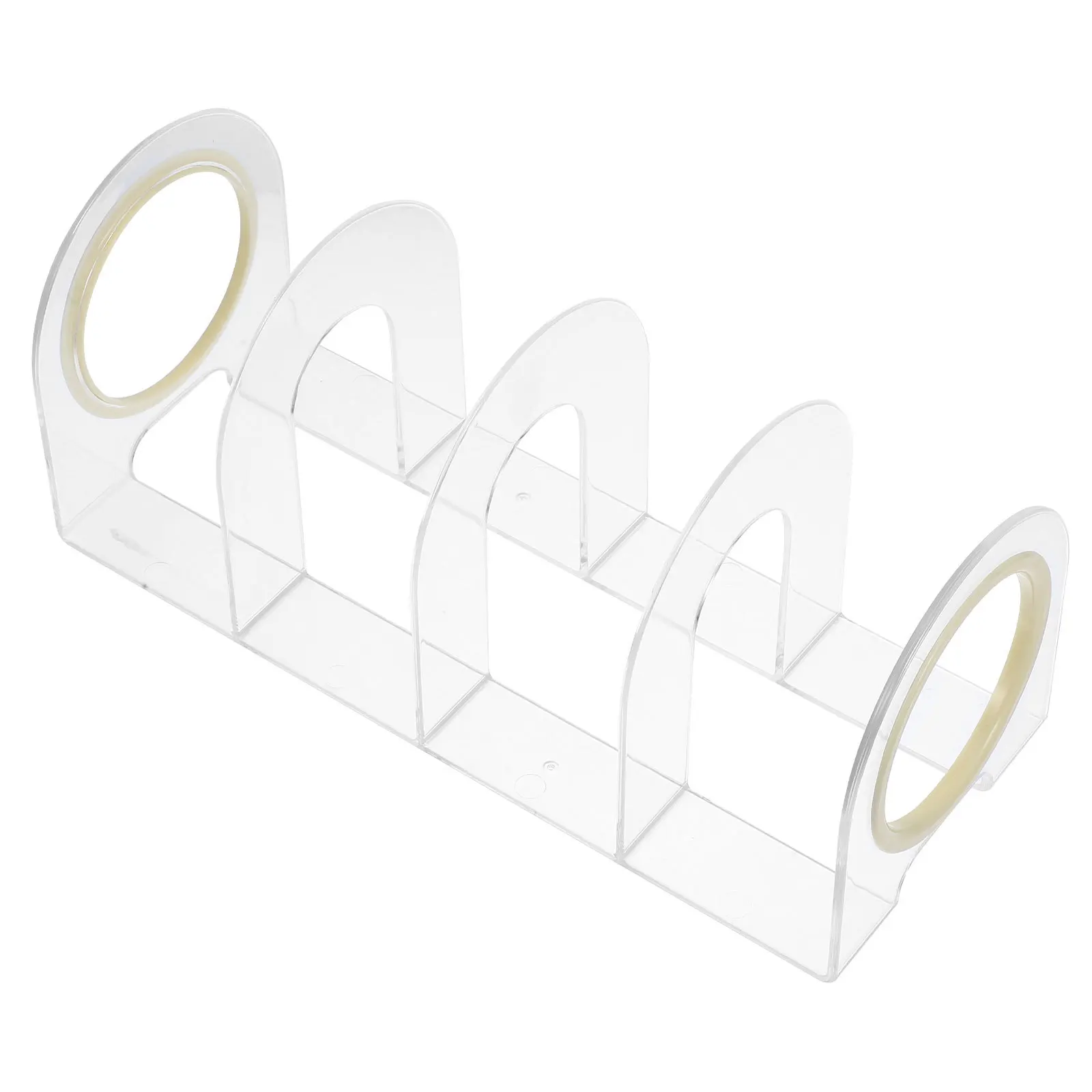 

Desktop Book Storage Rack Transparent Multifunction Organizer for Office Home Document Holder File Organizer File Holder