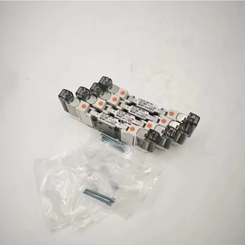 

Original Genuine SMC Plug Leaded Base Plate Piping Type Pneumatic Solenoid Valve S0725-5MO-X30 Five-way Solenoid Valve